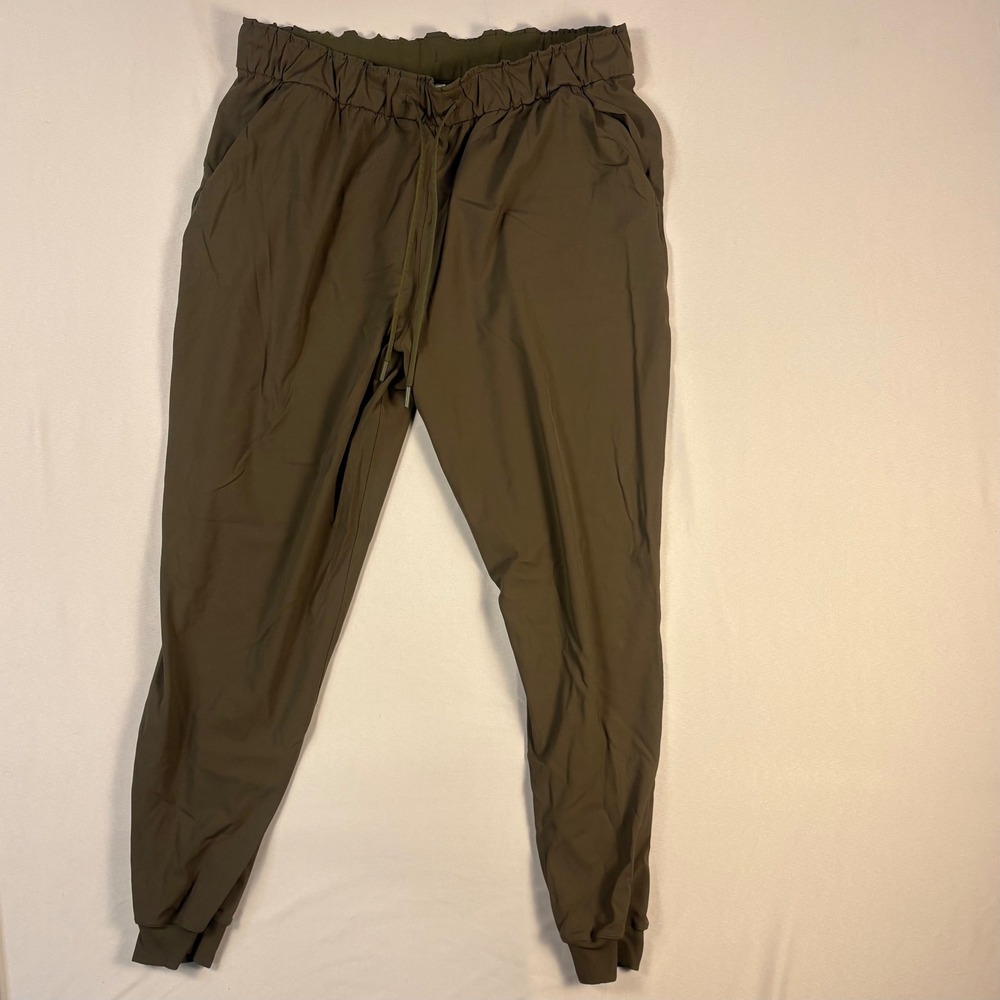 Lululemon Adapted State High-Rise Jogger 28" Olive Brown LW5CV4S Women 14 - Picture 3 of 9
